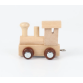 Name locomotive in natural wood